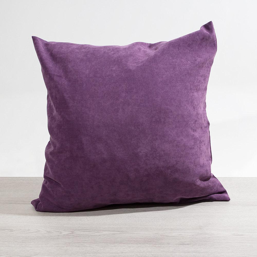 Kissen Deko von Lysel - violett Uni Jerada 40x40 Polyester kissenbezug Dekokissen Bild 1