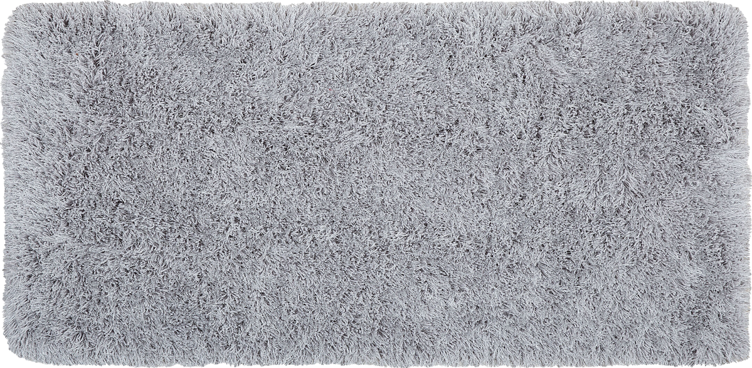 Teppich hellgrau 80 x 150 cm Shaggy CIDE Bild 1