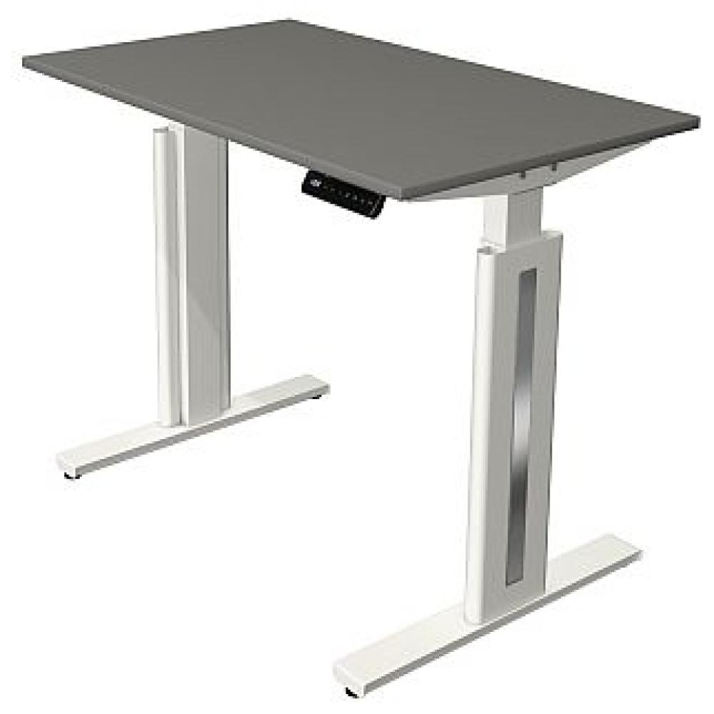 Kerkmann Move 3 Schreibtisch Steh und Sitztisch fresh (B) 100 x (T) 60 cm weiß Bild 1