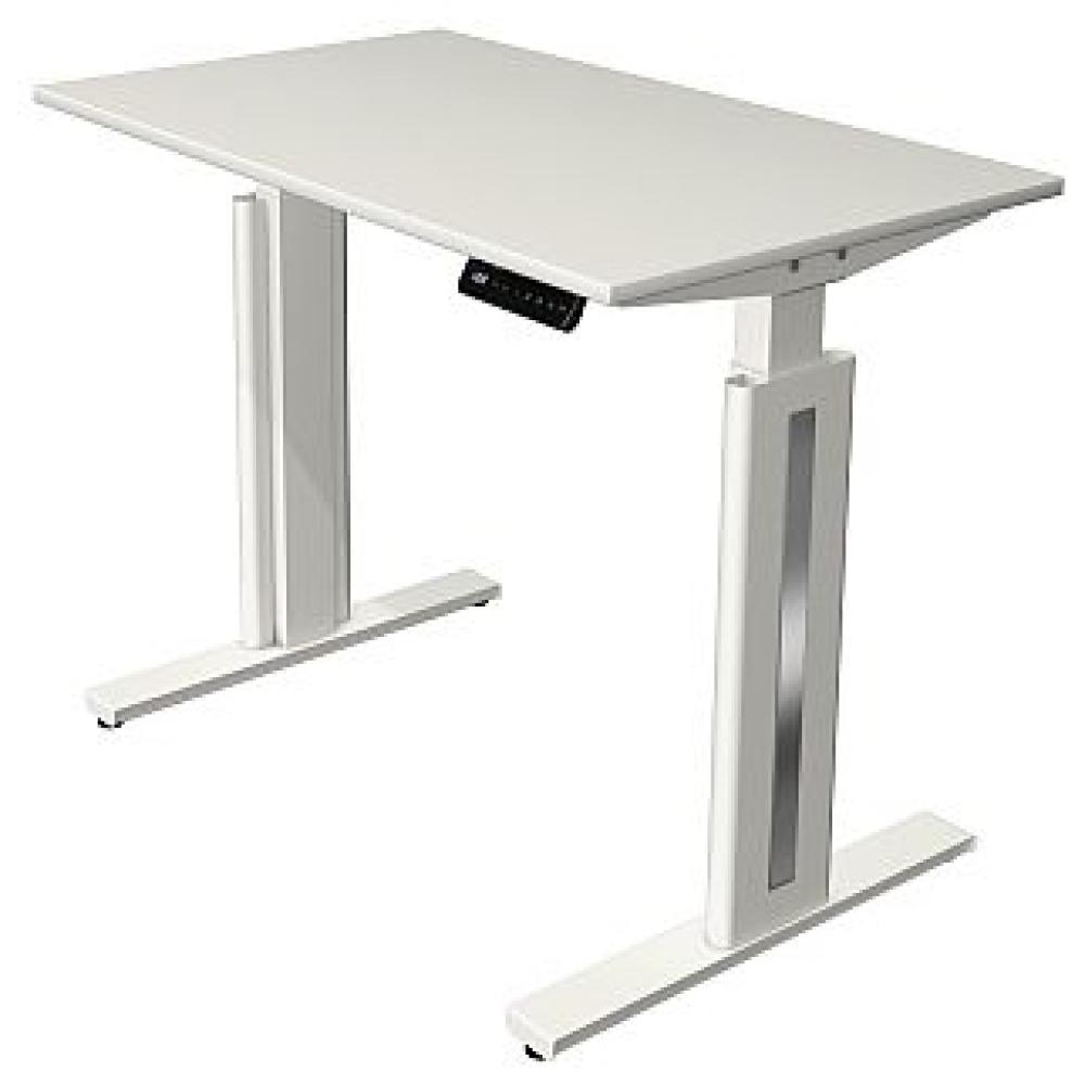 Kerkmann Schreibtisch Steh und Sitztisch MOVE 3 fresh (B) 100 x (T) 60 cm weiß Bild 1