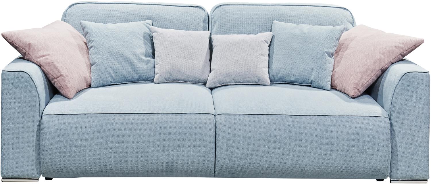 Bega Schlafsofa LAZY Sofa Polstermöbel in Aqua blau 250x129 Bild 1
