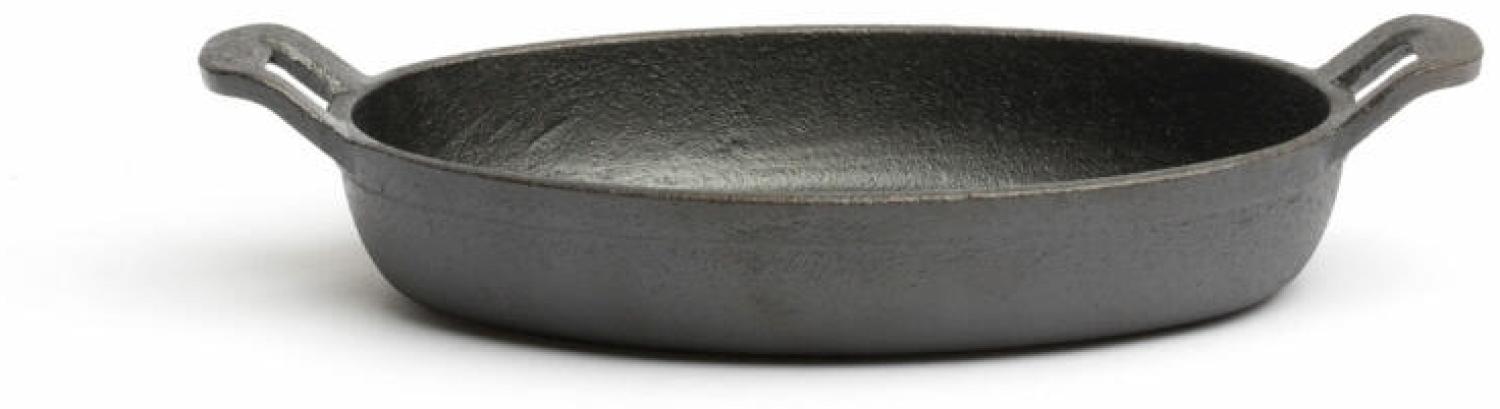 Comas Mini-Pfanne Tradicion Oval 18 x 12. 6 cm, Gusseisenpfanne, Bratpfanne, Gusseisen, 7507 Bild 1