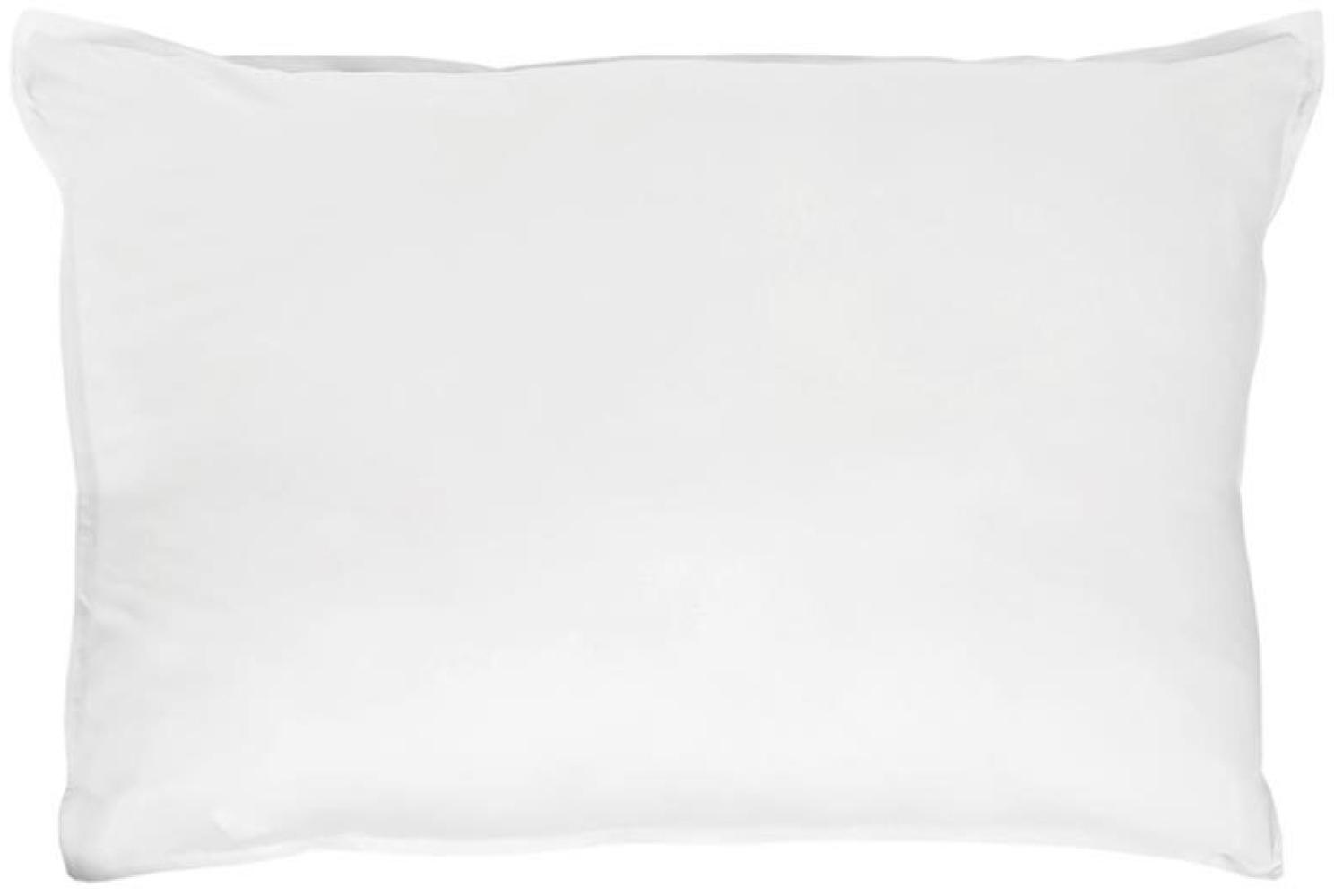 Traumschlaf Uni Single Jersey Kissenbezug Eschle 2-er Pack | 2x 40x60 cm | white Bild 1