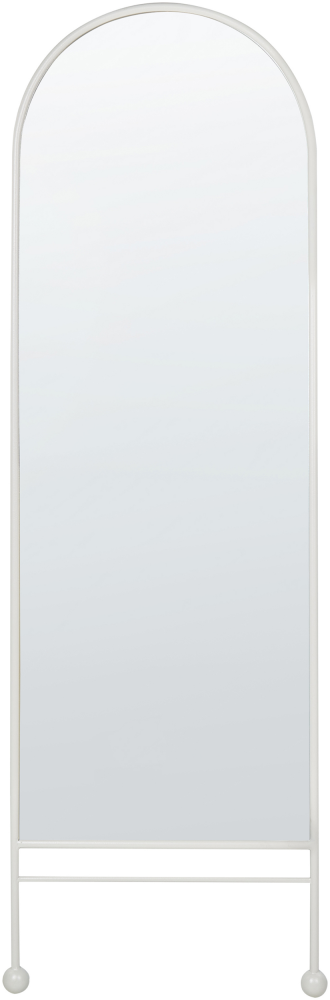Wandspiegel Metall weiß 45 x 145 cm JARNAGES Bild 1