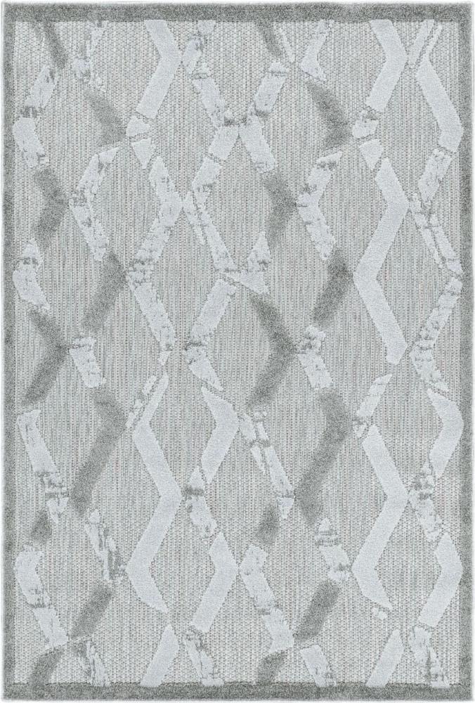 Outdoor Teppich Beatrice Läufer - 80x250 cm - Grau Bild 1