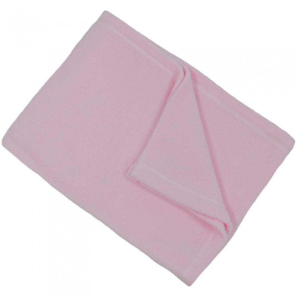 Soft Touch Fleecedecke 75 x 100 cm rosa Bild 1