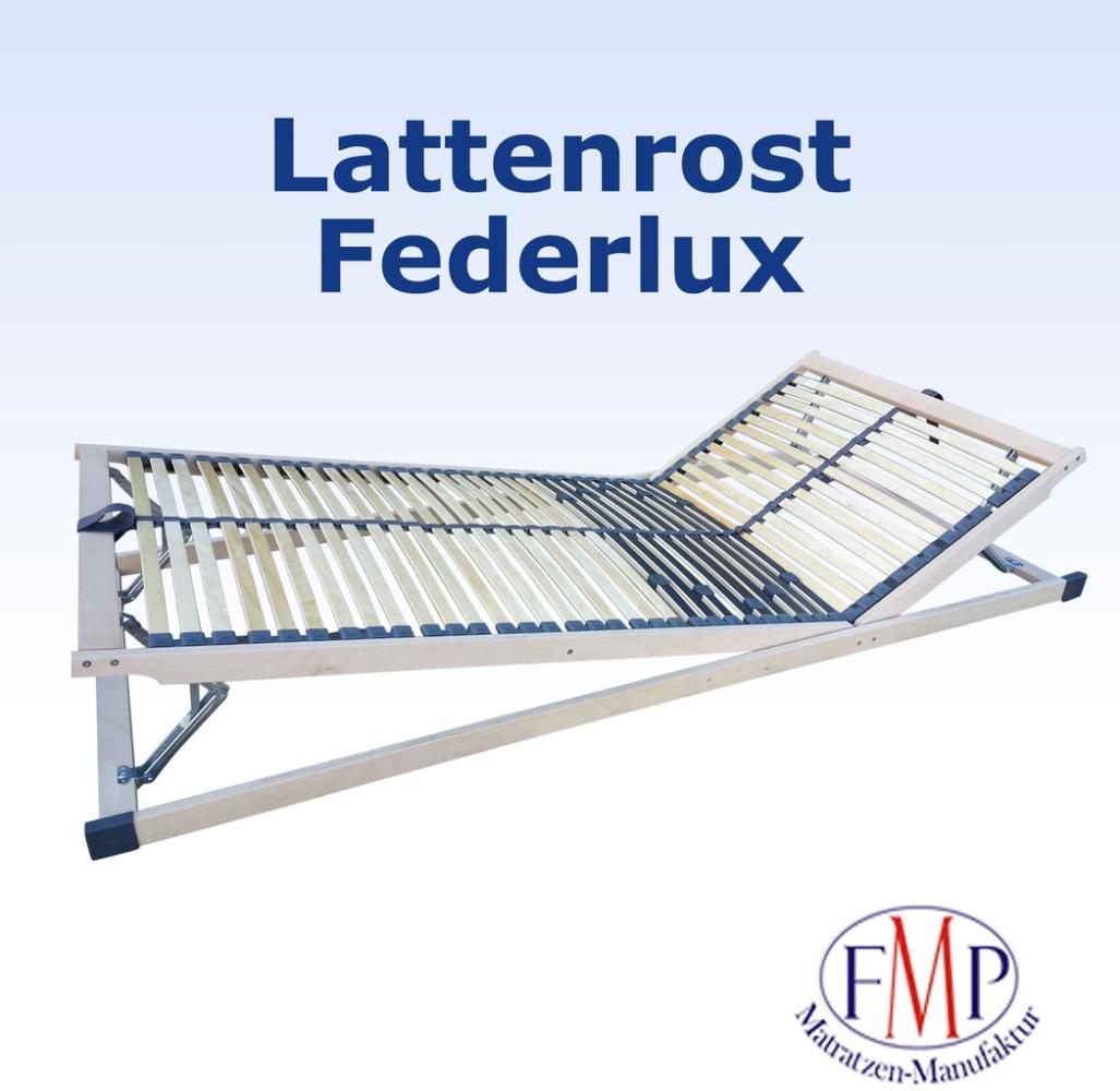 Lattenrost Federlux KF verstellbar 42 Leisten 5 cm Höhe 80x200 Bild 1