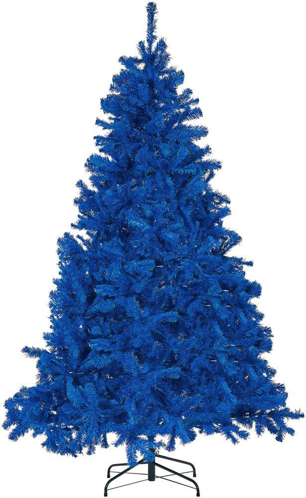 Künstlicher Weihnachtsbaum 180 cm blau FARNHAM Bild 1