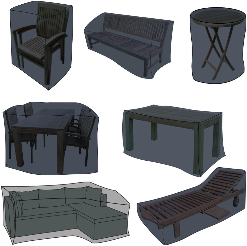 Premium Schutzhülle für Gartenmöbel viele Sorten Sort. 2 für Sitzgruppen 350x150x95cm Bild 1