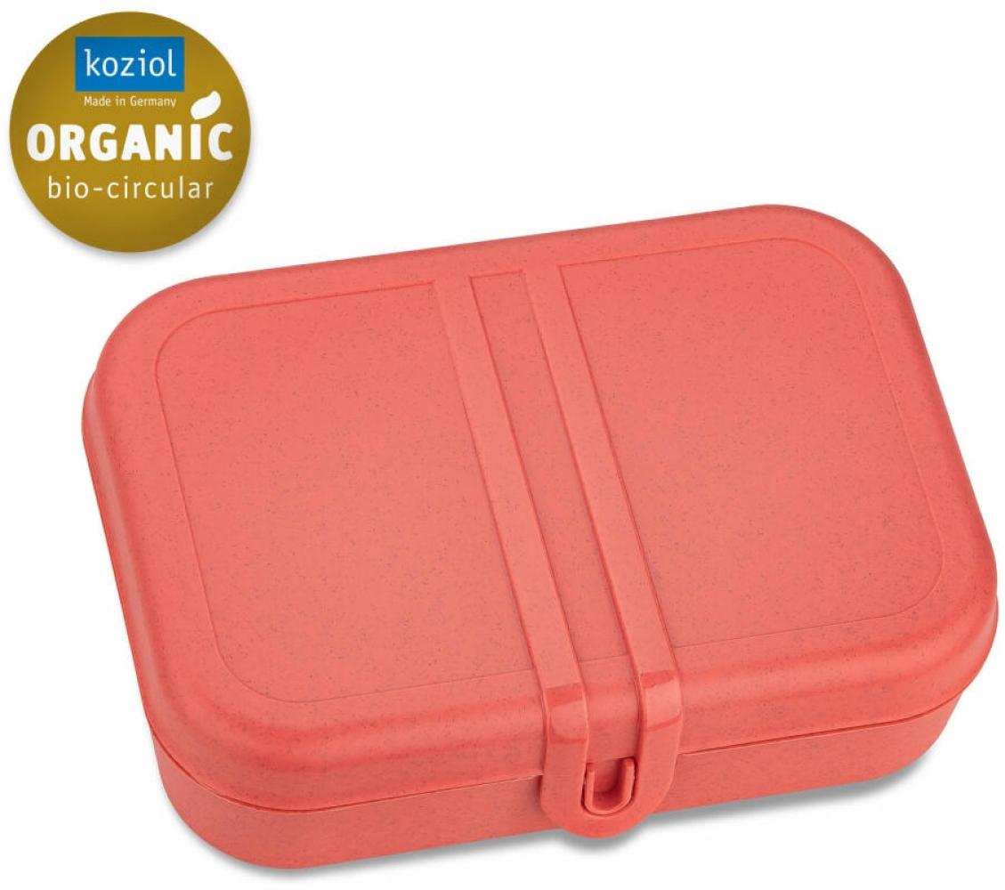 Koziol Lunchbox mit Trennsteg Pascal L, Speisegefäß, Kunststoff, Nature Coral, 7152704 Bild 1