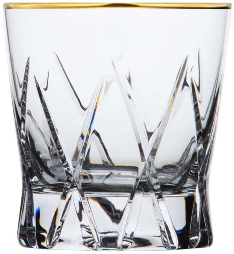 Whiskyglas Kristall London Gold clear (10 cm) Bild 1