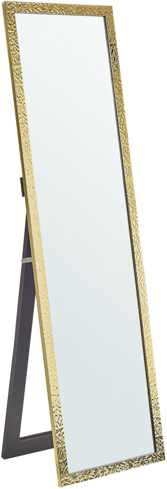 Stehspiegel gold rechteckig 40 x 140 cm BRECEY Bild 1