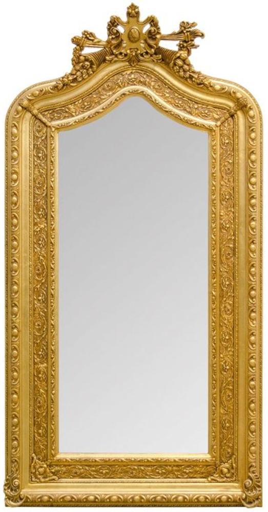 Prunkvoller Casa Padrino Barock Wandspiegel 108 x H. 207 cm - Barock Spiegel Bild 1