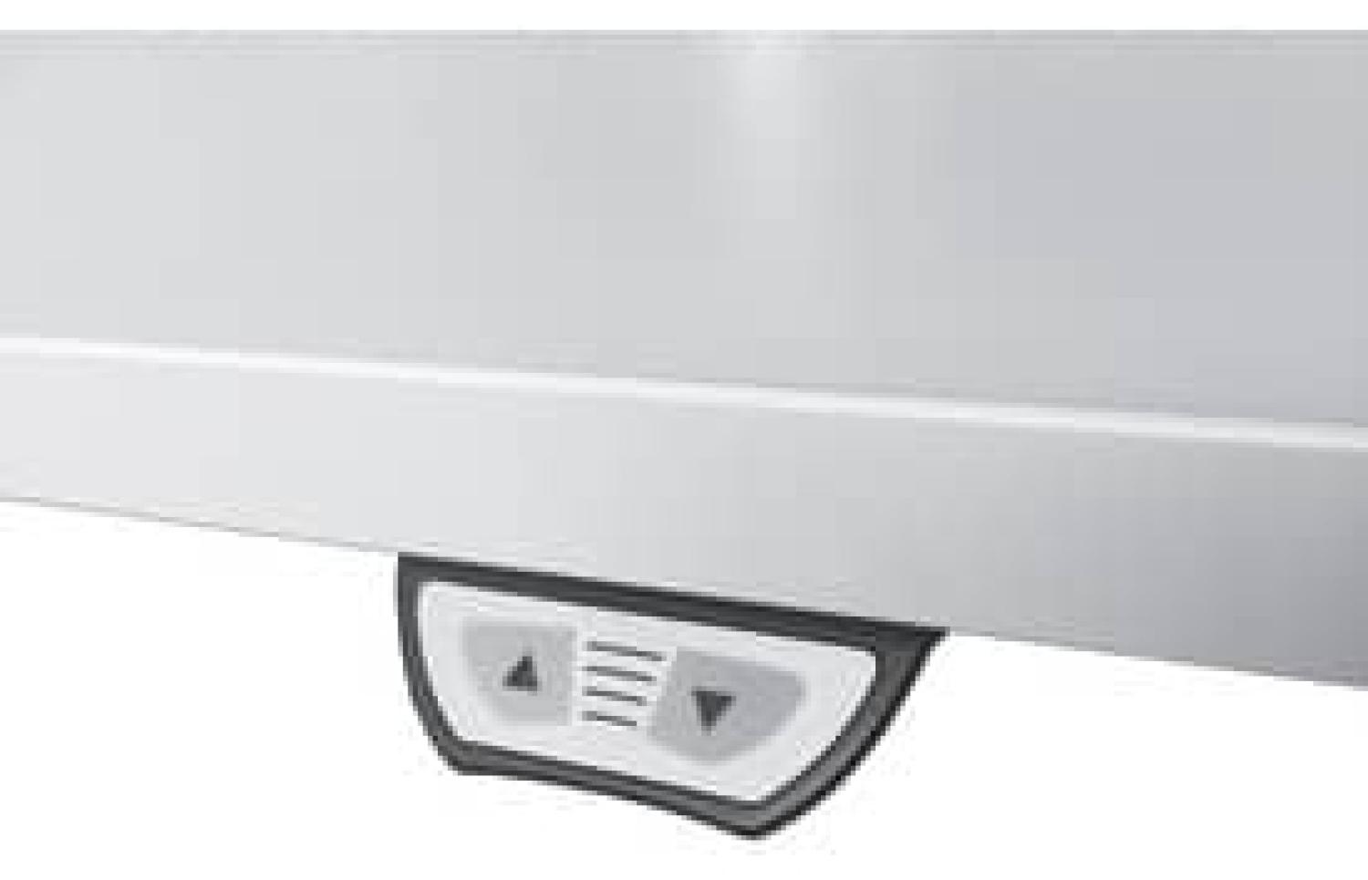 Sitz-Steh-Schreibtisch elektrisch XMST16 160x80cm Weiß Gestelfarbe: Silber Bild 1