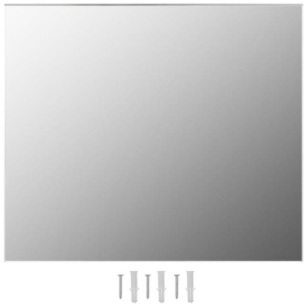 vidaXL Rahmenloser Spiegel 70x50 cm Glas Bild 1