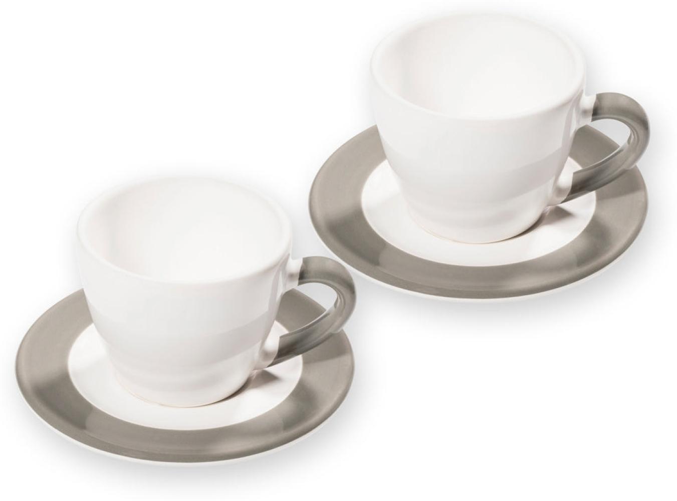 Gmundner Keramik Variation Grau, Espresso für 2 Bild 1