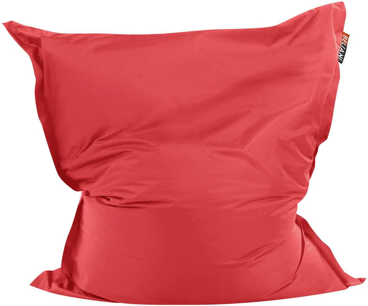 Sitzsack mit Innensack für In- und Outdoor 140 x 180 cm rot FUZZY Bild 1