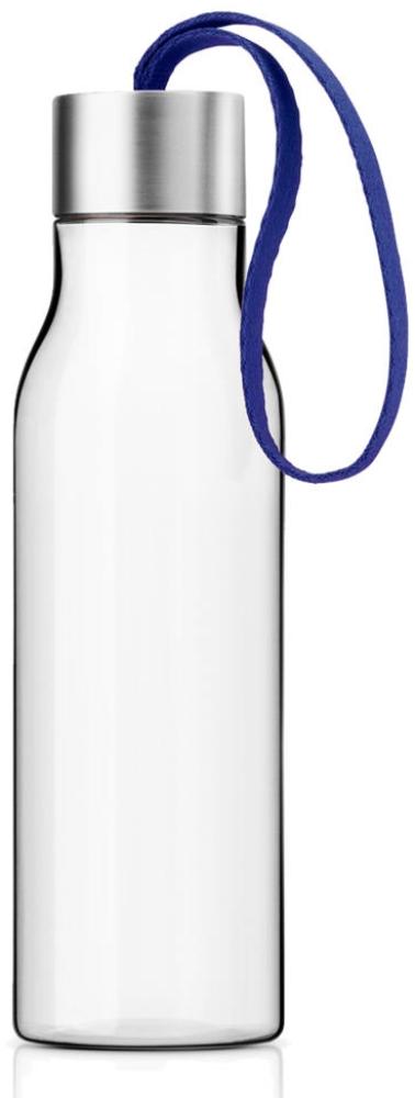 Eva Solo Trinkflasche, Sportflasche, Flasche, Unterwegs, BPA-freier Kunststoff/Edelstahl/Silikon/Polyester, Elektrik Blau, 0. 5 L, 502989 Bild 1