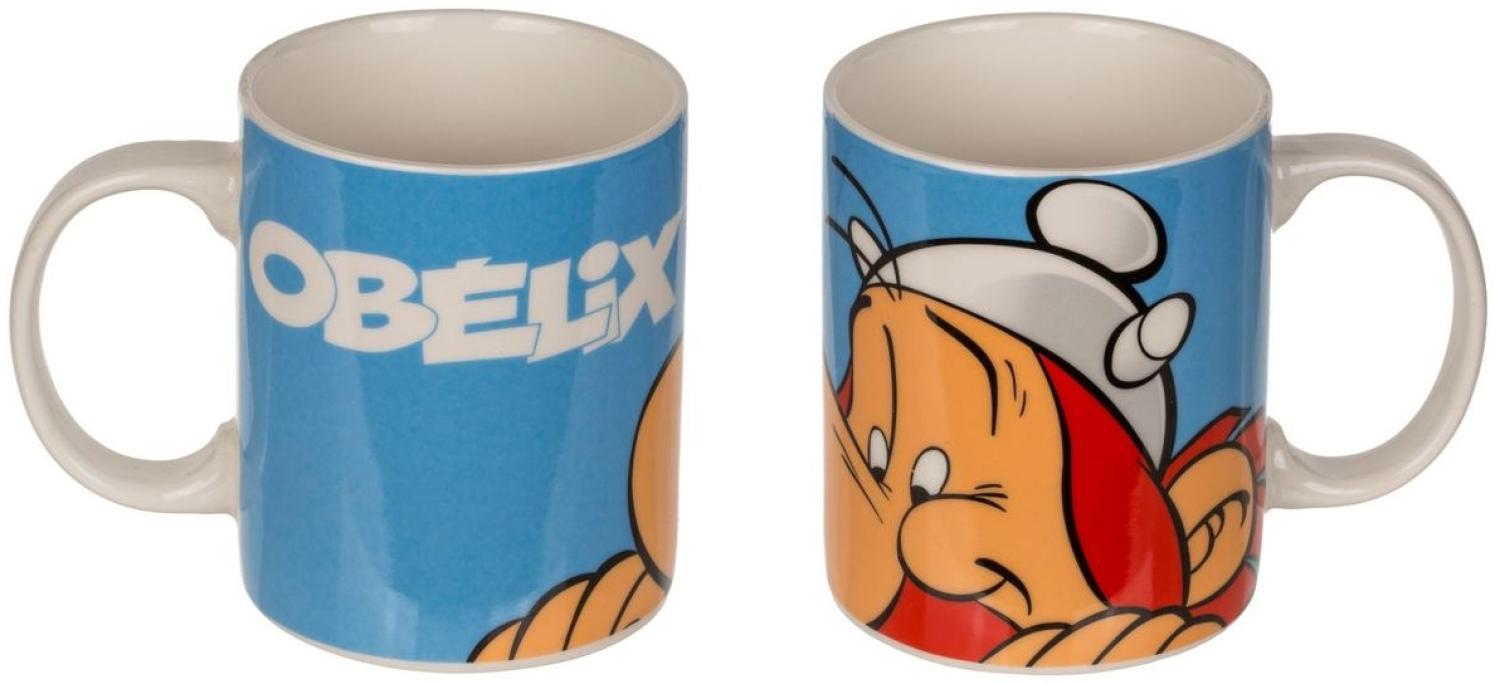 Asterix & Obelix Tasse aus Keramik ca. Ø 8 x 10 cm für 325 ml in Geschenkbox Obelix Bild 1