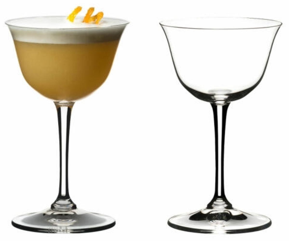 Riedel Drink Specific Glassware Sour, 2er Set, Cocktailglas, Cocktail, Apertitifglas, Hochwertiges Glas, 217 ml, 6417/06 Bild 1