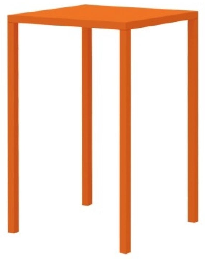 Outdoor Stehtisch Quatris 70x70x110 cm orange Bild 1