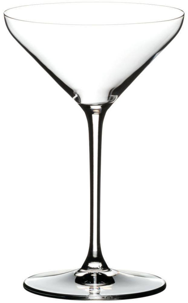 Riedel Extreme Martini, 2er Set, Cocktailglas, Martiniglas, Apertitifglas, Hochwertiges Glas, 250 ml, 4441/17 Bild 1