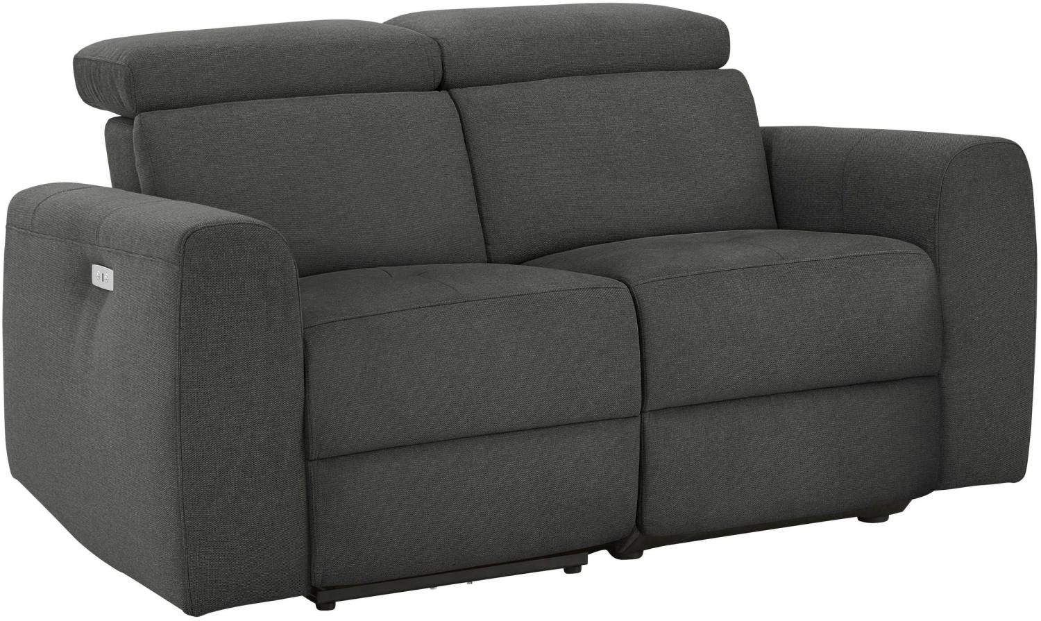 2-Sitzer Sofa Sentrano mit motorischer Relaxfunktion und USB-Anschluss Bild 1