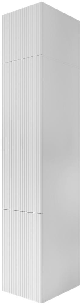 Kleiderschrank Fusbo 45 1D + Schrankaufsatz (Farbe: Weiß) Bild 1