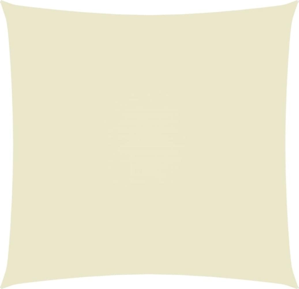 Sonnensegel Oxford-Gewebe Quadratisch 4,5x4,5 m Creme Bild 1