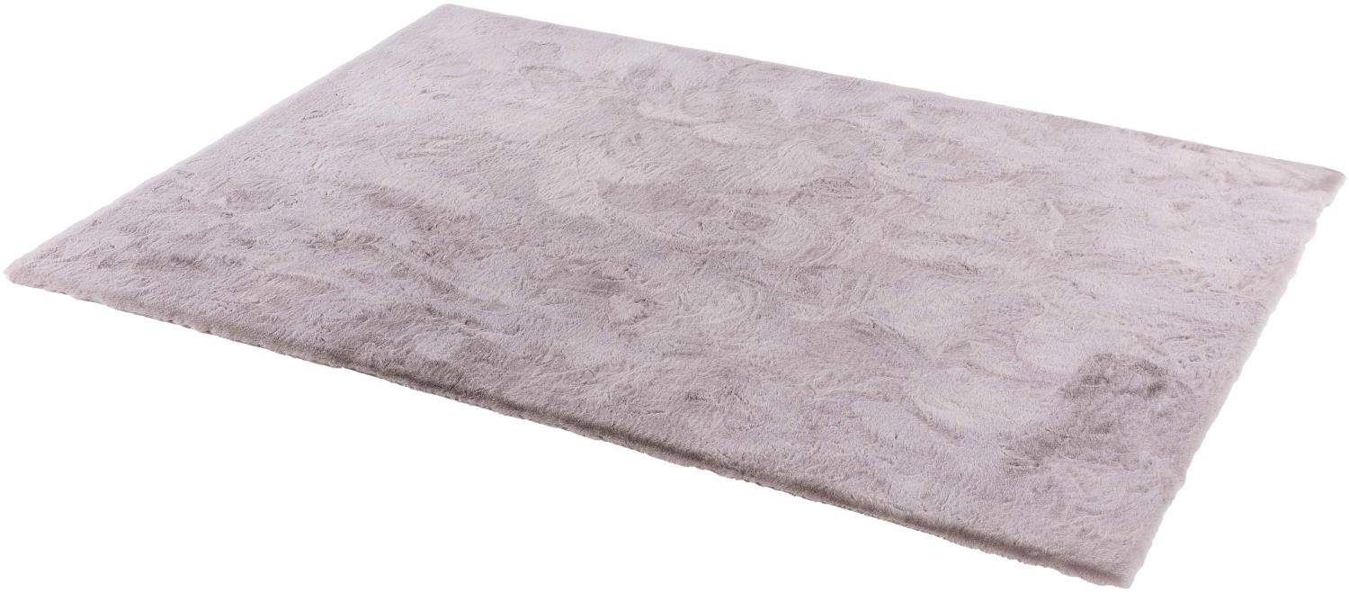 Teppich in Taupe aus 100% Polyester - 150x80x2,5cm (LxBxH) Bild 1