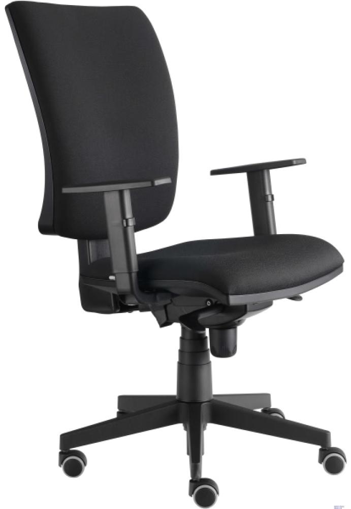 Bürodrehstuhl Solid 1 Schwarz Bild 1