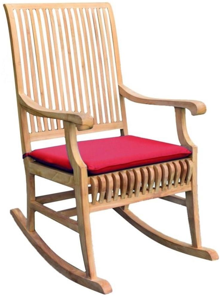 Sitzauflage 48 cm x 45 cm für Stuhl Cremona / Como - rot Bild 1