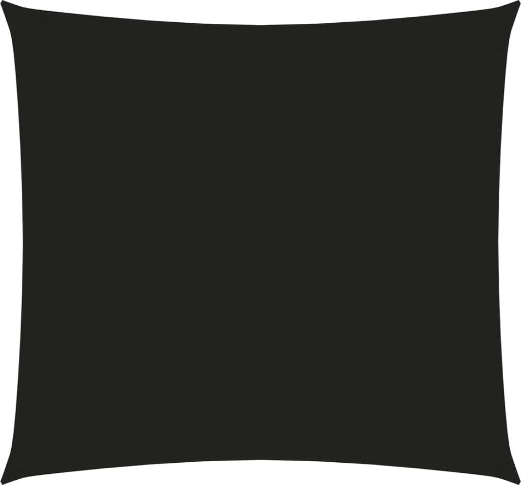 Sonnensegel Oxford-Gewebe Quadratisch 3x3 m Schwarz Bild 1