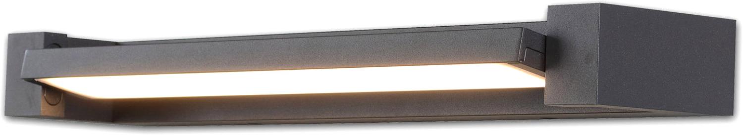 ISOLED LED Wandlampe schwenkbar, 20W, schwarz, ColorSwitch 270030004000K Bild 1