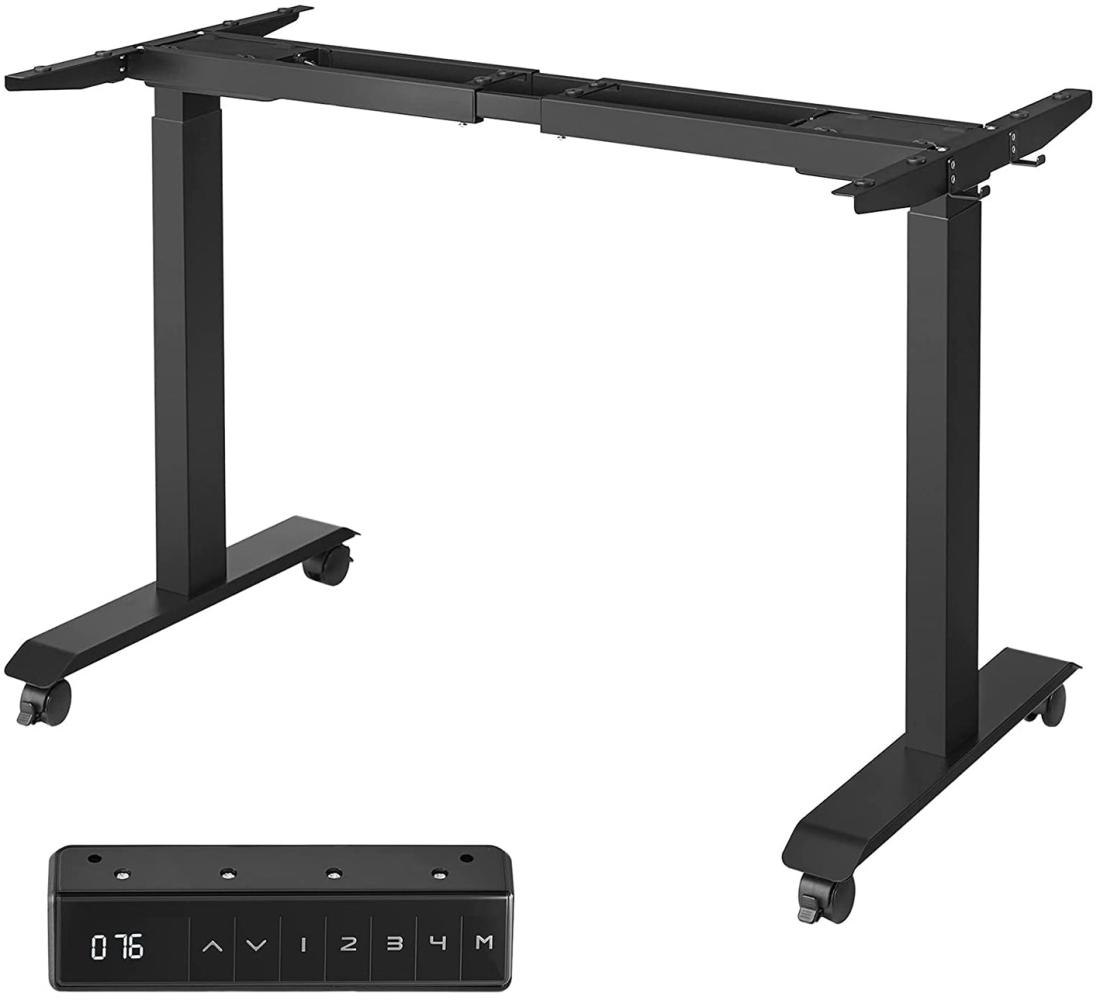 Schreibtischgestell für Höhenverstellbarer Schreibtisch 107,5-175x60x71-117 cm Bild 1