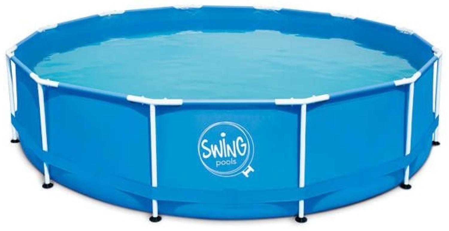 METAL FRAME SWING POOLS 3,05m x 0,76m Bild 1