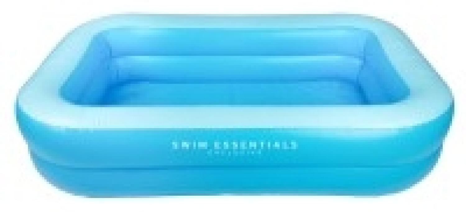 Swim Essentials Aufblasbarer Pool in blau Bild 1