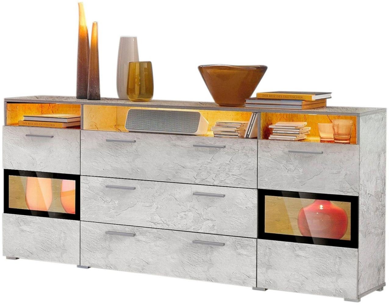 Sideboard Sarahmix Anrichte 182x39x83cm Farbe wählbar Bild 1