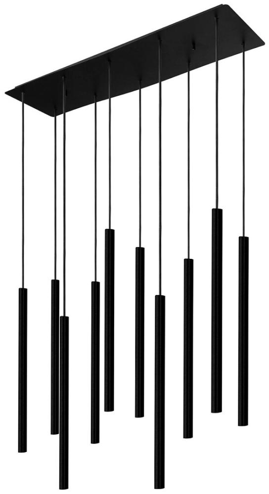 Nowodvorski LASER 490 Pendelleuchte, 10x G9 schwarz Bild 1