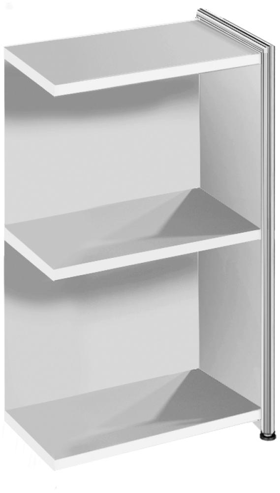 Anbau-Sideboard Artline 39x38x78 cm, Weiß Bild 1