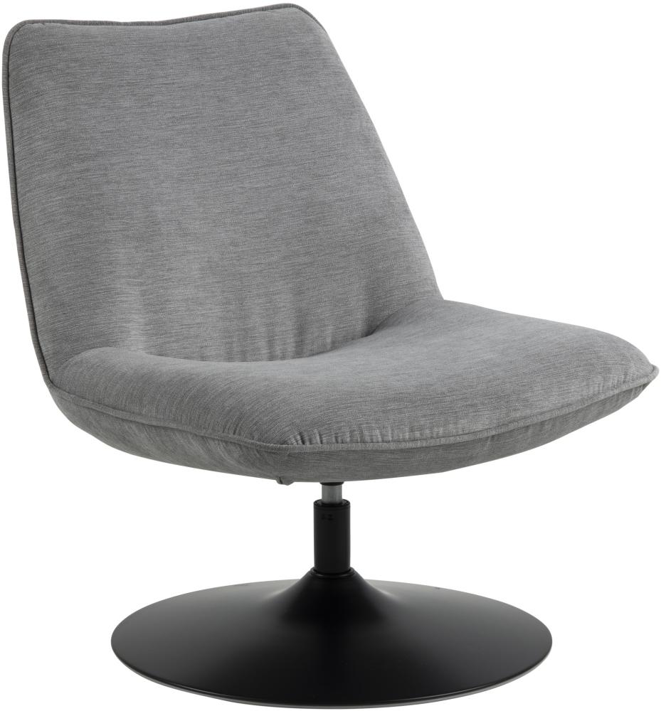 Nanna Sessel Lounge-Sessel grau schwarz Relaxsessel Polstersessel Fernsehsessel Bild 1