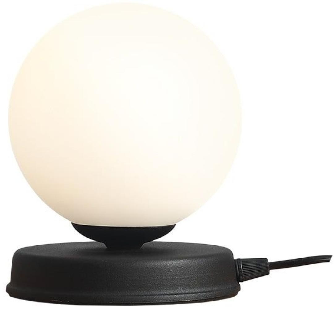 Tischlampe LAMP BALL Schwarz 17 cm Bild 1