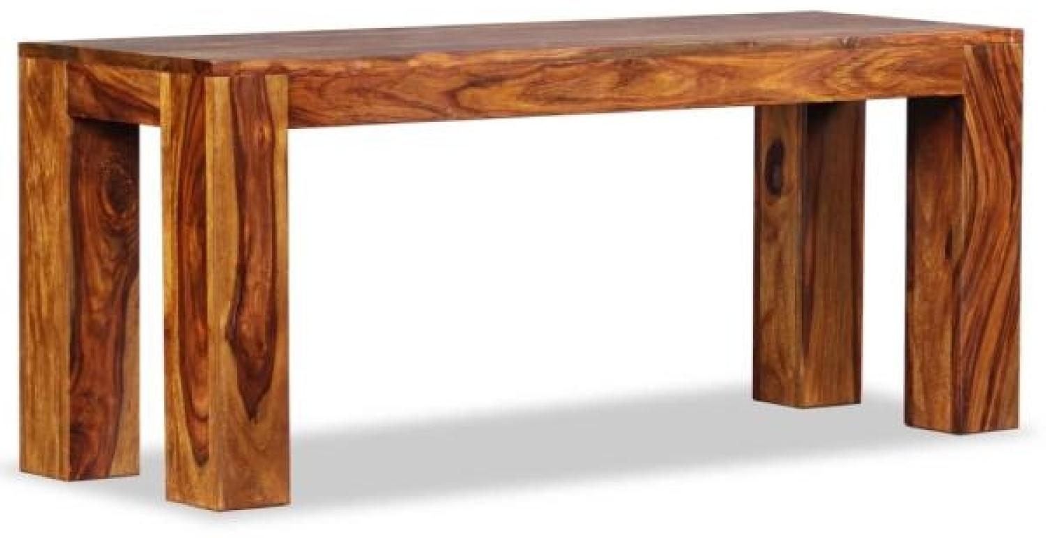 vidaXL Sitzbank Massivholz 110x35x45 cm [244352] Bild 1