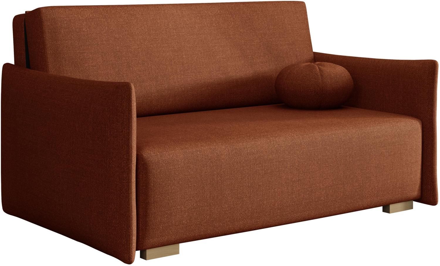 Sofa Viva Glov III mit Schlaffunktion, 3 Sitzer Schlafsofa mit Bettkasten (Farbe: Soul 08) Bild 1