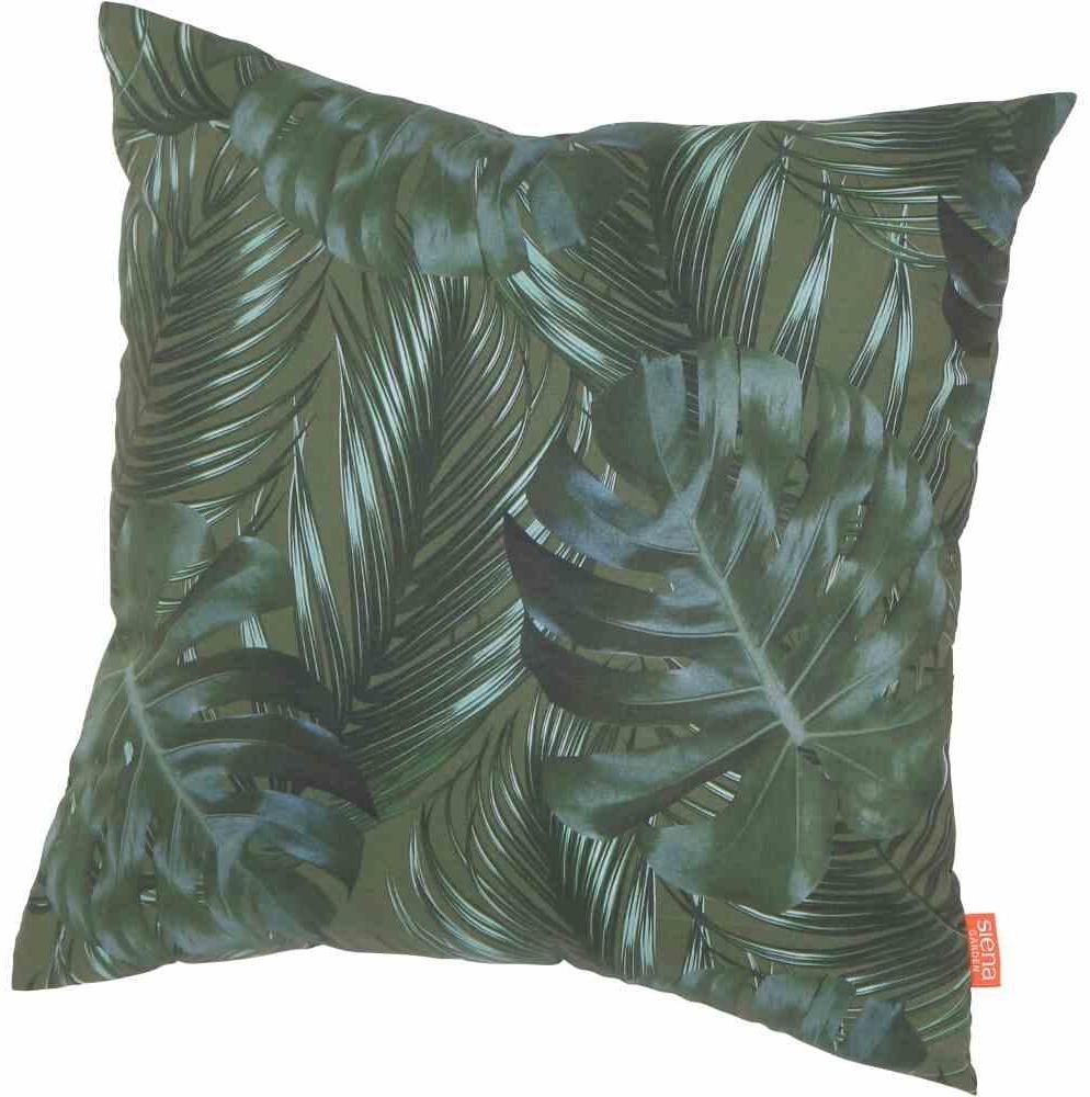 SIENA GARDEN PRIME Dekokissen Dessin Monstera, 50% Baumwolle/50% Polyester Bild 1