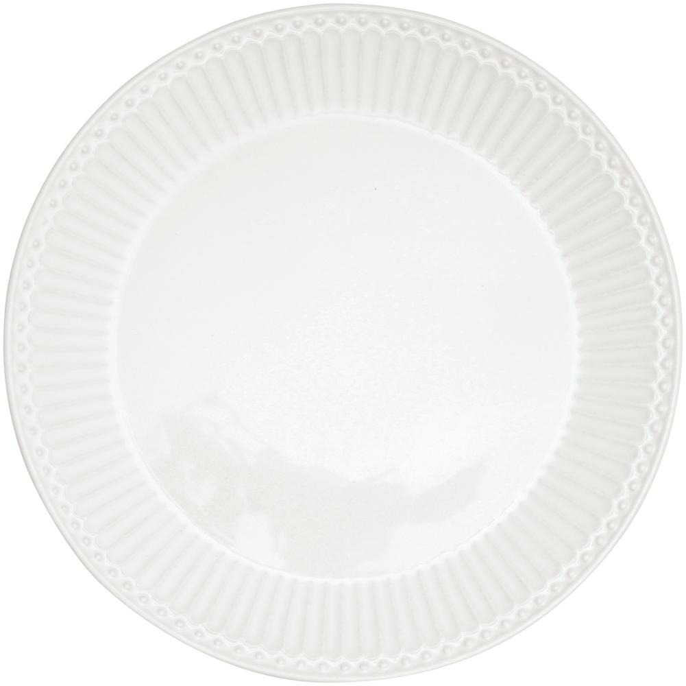 Greengate Alice Frühstücksteller white 23 cm Bild 1