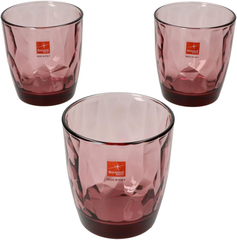 3er Set Diamond Rock purple Whiskyglas 30,5 cl - 4027013 Bild 1