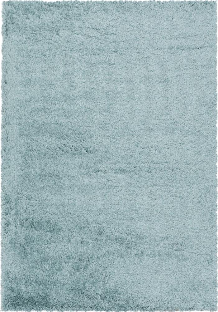 Soft-Shaggy Teppich FLUFFY BLUE 160 X 230cm Rechteck Bild 1