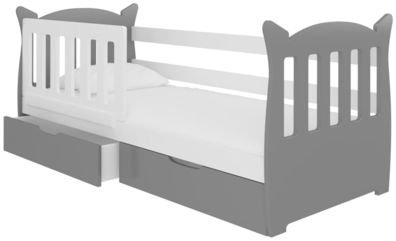Kinderbett PENA, 160x75, grau Bild 1