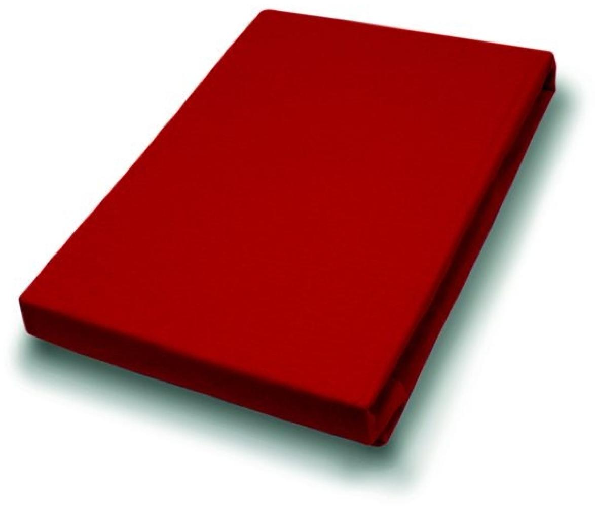Vario Kissenbezug Jersey rot, 40 x 80 cm Bild 1